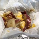 red potatoes cooked in foil packet with cheese and ranch dressing mix